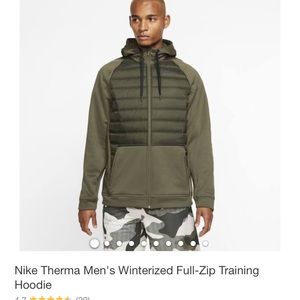 Nike Men's Winterized Full-Zip Training Hoodie XXL